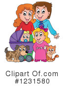 Family Clipart #1231580 by visekart
