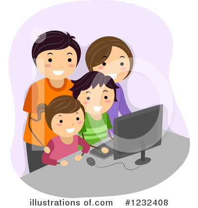 Royalty-Free (RF) Family Clipart Illustration by BNP Design Studio - Stock Sample #1232408