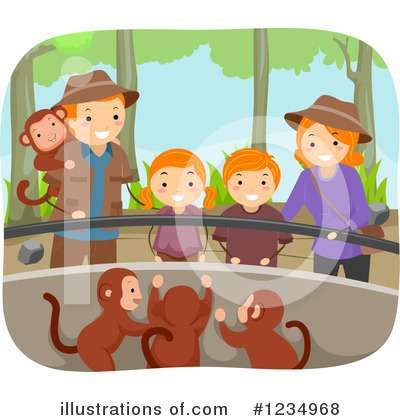 Royalty-Free (RF) Family Clipart Illustration by BNP Design Studio - Stock Sample #1234968