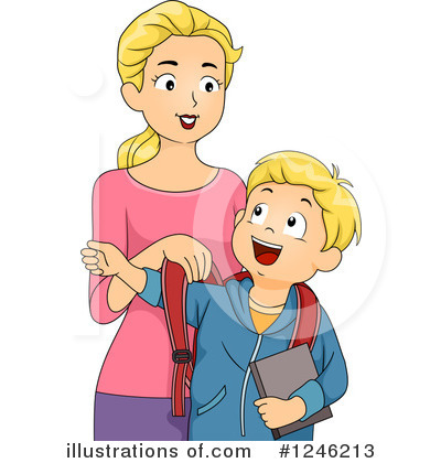 Royalty-Free (RF) Family Clipart Illustration by BNP Design Studio - Stock Sample #1246213