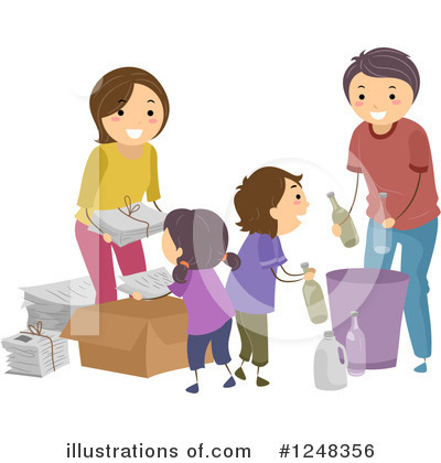 Royalty-Free (RF) Family Clipart Illustration by BNP Design Studio - Stock Sample #1248356