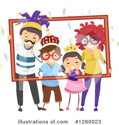 Royalty-Free (RF) Family Clipart Illustration by BNP Design Studio - Stock Sample #1260023