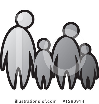Family Clipart #1296914 by Lal Perera