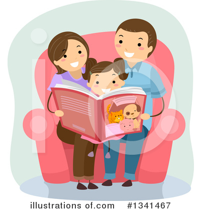 Royalty-Free (RF) Family Clipart Illustration by BNP Design Studio - Stock Sample #1341467
