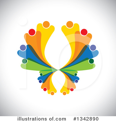 Royalty-Free (RF) Family Clipart Illustration by ColorMagic - Stock Sample #1342890