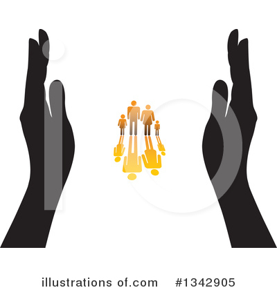Royalty-Free (RF) Family Clipart Illustration by ColorMagic - Stock Sample #1342905