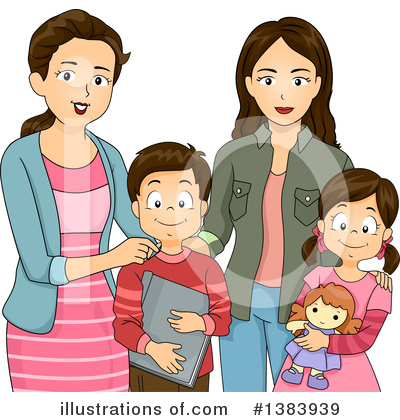 Royalty-Free (RF) Family Clipart Illustration by BNP Design Studio - Stock Sample #1383939