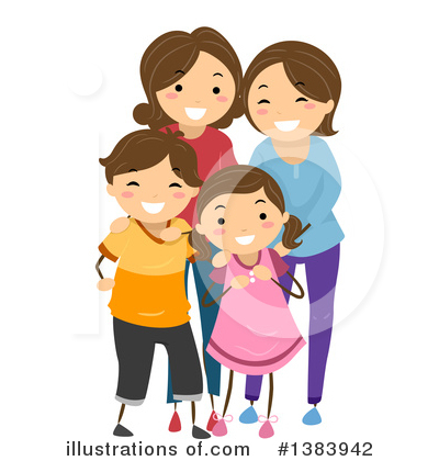 Royalty-Free (RF) Family Clipart Illustration by BNP Design Studio - Stock Sample #1383942