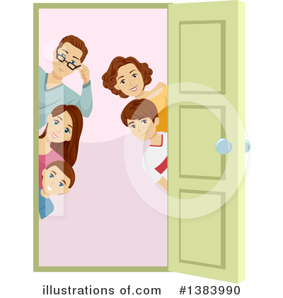 Door Clipart #1383990 by BNP Design Studio