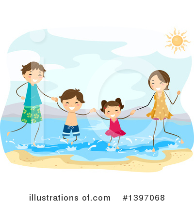 Royalty-Free (RF) Family Clipart Illustration by BNP Design Studio - Stock Sample #1397068