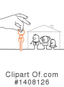 Family Clipart #1408126 by NL shop