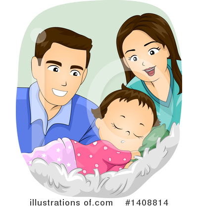 Royalty-Free (RF) Family Clipart Illustration by BNP Design Studio - Stock Sample #1408814