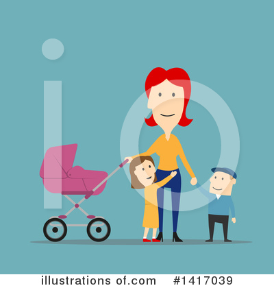 Children Clipart #1417039 by Vector Tradition SM