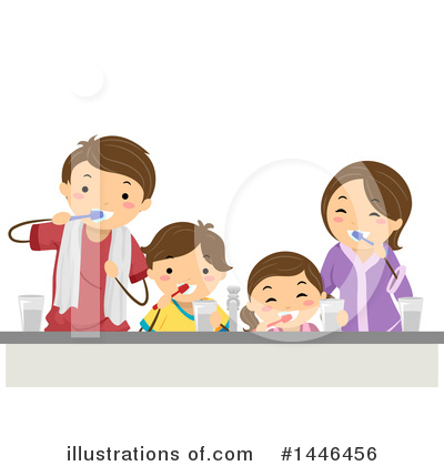 Royalty-Free (RF) Family Clipart Illustration by BNP Design Studio - Stock Sample #1446456