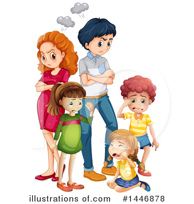 Family Clipart #1446878 by Graphics RF