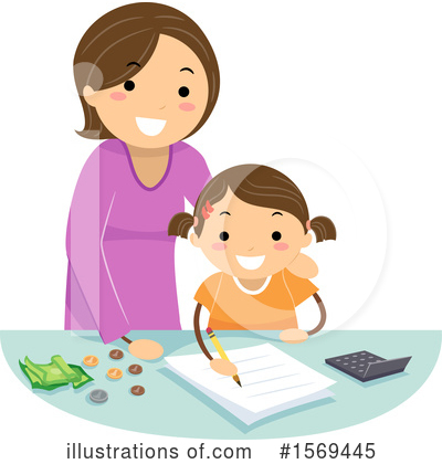 Royalty-Free (RF) Family Clipart Illustration by BNP Design Studio - Stock Sample #1569445