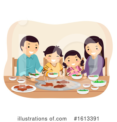Lunch Clipart #1613391 by BNP Design Studio