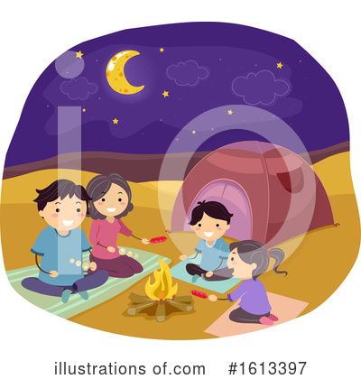 Camping Clipart #1613397 by BNP Design Studio