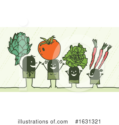 Vegetables Clipart #1631321 by NL shop