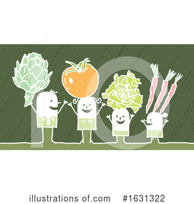 Vegetables Clipart #1631322 by NL shop