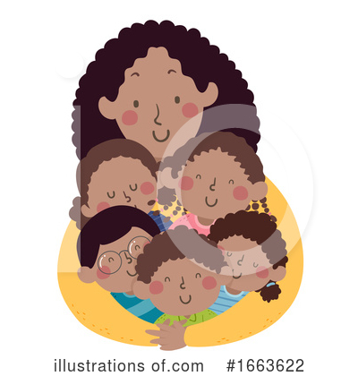 Royalty-Free (RF) Family Clipart Illustration by BNP Design Studio - Stock Sample #1663622