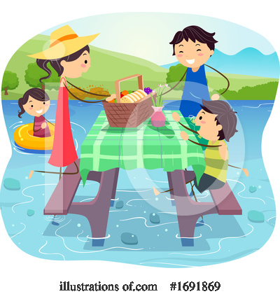 Royalty-Free (RF) Family Clipart Illustration by BNP Design Studio - Stock Sample #1691869