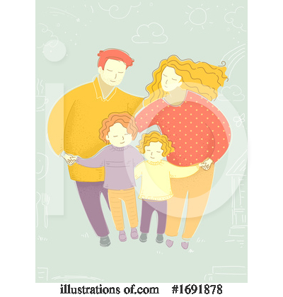 Royalty-Free (RF) Family Clipart Illustration by BNP Design Studio - Stock Sample #1691878