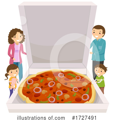 Pizza Clipart #1727491 by BNP Design Studio