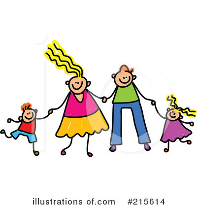Royalty-Free (RF) Family Clipart Illustration by Prawny - Stock Sample #215614