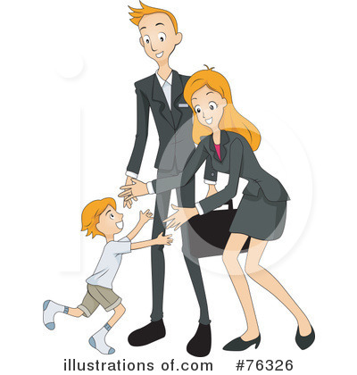 Royalty-Free (RF) Family Clipart Illustration by BNP Design Studio - Stock Sample #76326