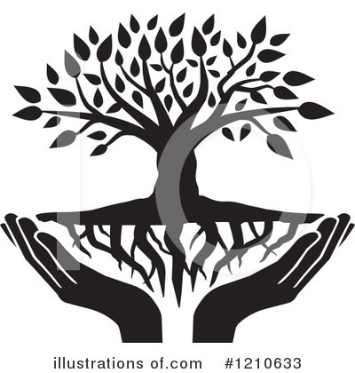 Royalty-Free (RF) Family Tree Clipart Illustration by Johnny Sajem - Stock Sample #1210633
