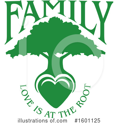Royalty-Free (RF) Family Tree Clipart Illustration by Johnny Sajem - Stock Sample #1601125