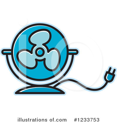 Royalty-Free (RF) Fan Clipart Illustration by Lal Perera - Stock Sample #1233753