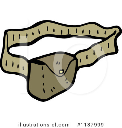 Royalty-Free (RF) Fanny Pack Clipart Illustration by lineartestpilot - Stock Sample #1187999