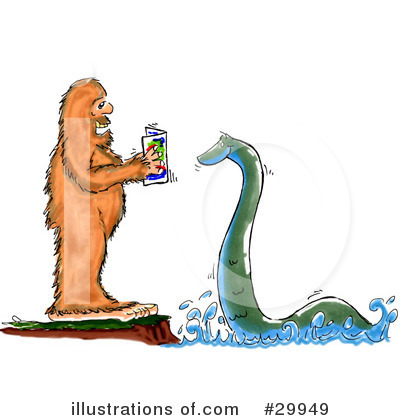 Bigfoot Clipart #29949 by Spanky Art