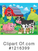 Farm Animal Clipart #1216399 by visekart