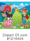 Farm Animal Clipart #1216404 by visekart