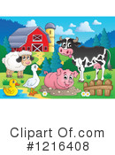 Farm Animal Clipart #1216408 by visekart