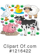 Farm Animal Clipart #1216422 by visekart