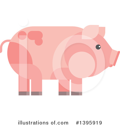 Royalty-Free (RF) Farm Animal Clipart Illustration by Vector Tradition SM - Stock Sample #1395919