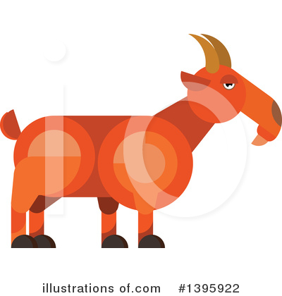 Goat Clipart #1395922 by Vector Tradition SM