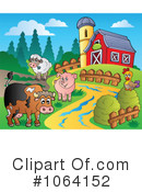 Farm Animals Clipart #1064152 by visekart
