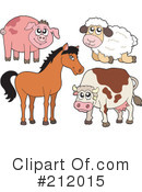 Farm Animals Clipart #212015 by visekart