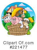 Farm Animals Clipart #221477 by visekart