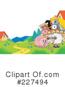 Farm Animals Clipart #227494 by visekart