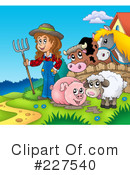 Farm Animals Clipart #227540 by visekart