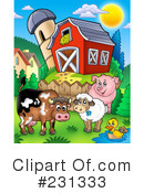 Farm Animals Clipart #231333 by visekart