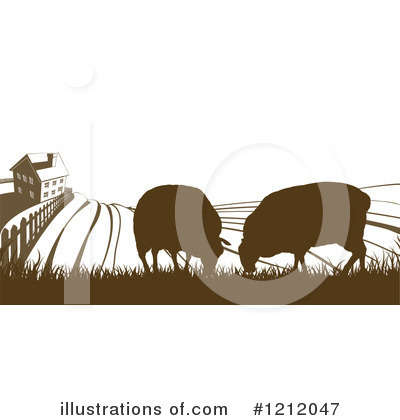 Royalty-Free (RF) Farm Clipart Illustration by AtStockIllustration - Stock Sample #1212047