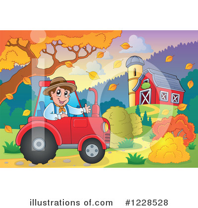 Royalty-Free (RF) Farm Clipart Illustration by visekart - Stock Sample #1228528