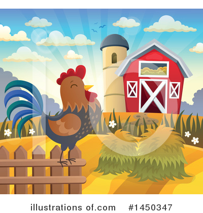 Royalty-Free (RF) Farm Clipart Illustration by visekart - Stock Sample #1450347